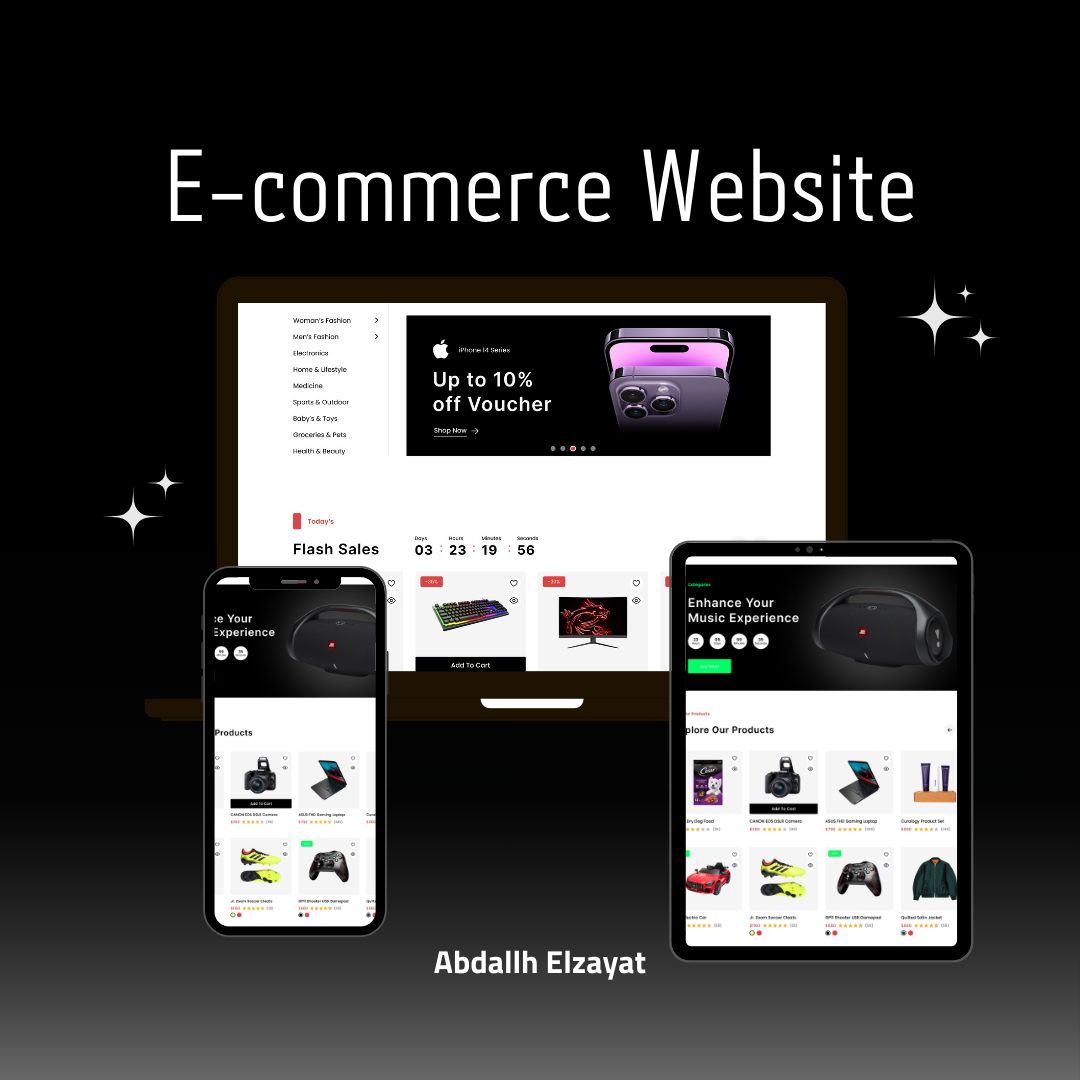 React E-Commerce Store – Fully Dynamic Online Shop Powered by Firebase